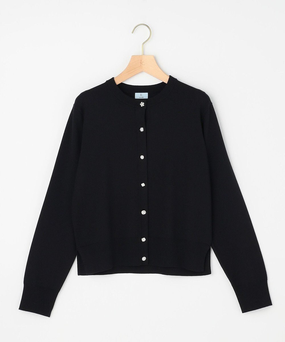 組曲 【先行予約】アトランダムビジューボタンカーディガン 