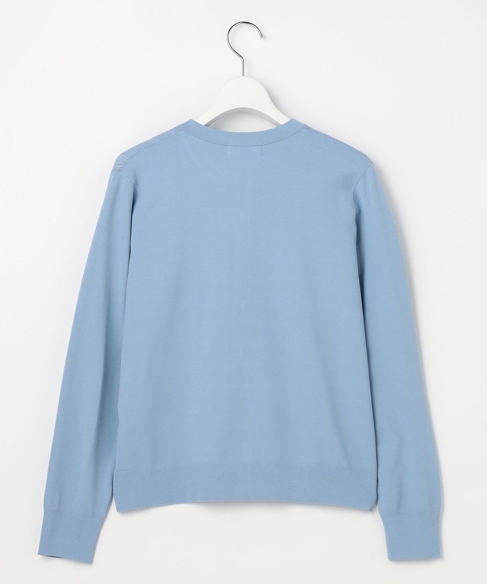 J.PRESS LADIES Rayon Elite Stretch クルーネック カーディガン 