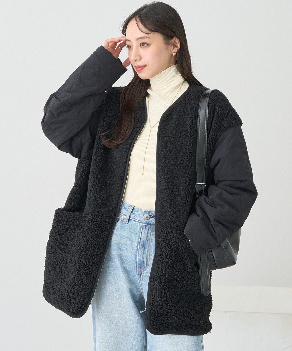 earth music&ecology 【イージーケア】【洗濯機洗い可】レンチング(TM)エコヴェロ(TM)(リブタートル) 