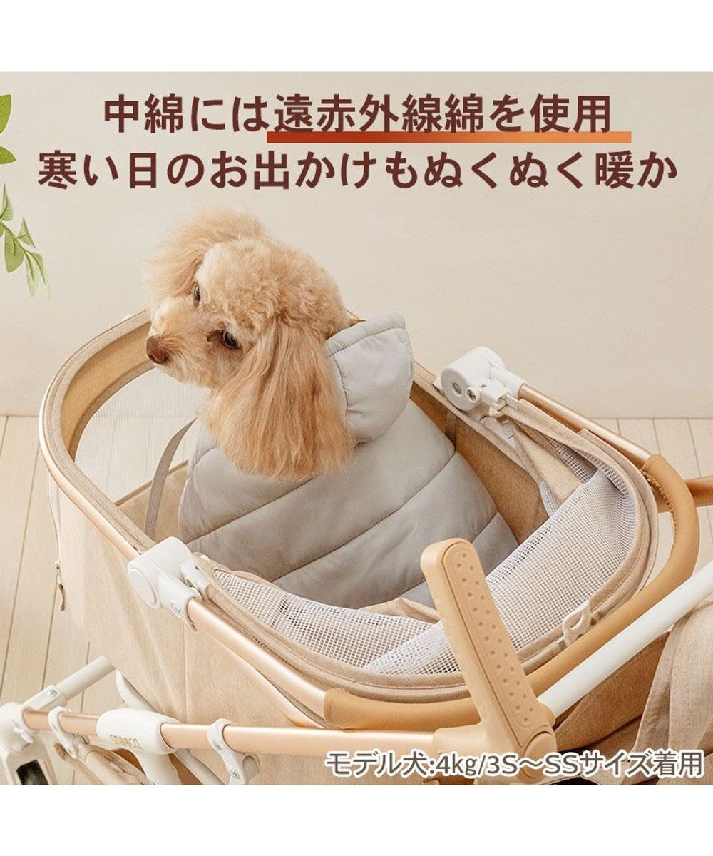 PET PARADISE ペットパラダイス フード付 防寒 ブランケット 小 