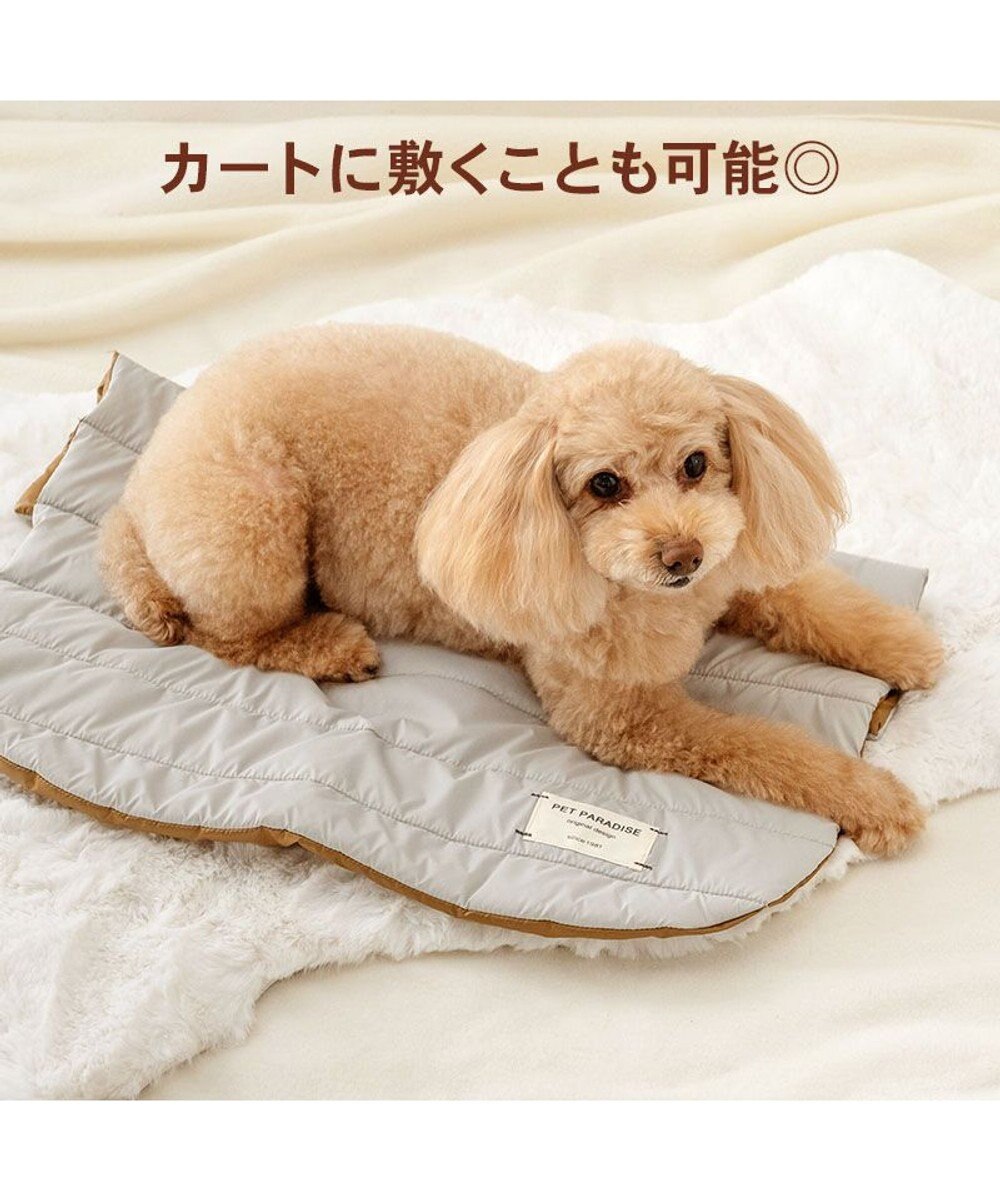 PET PARADISE ペットパラダイス フード付 防寒 ブランケット 小 