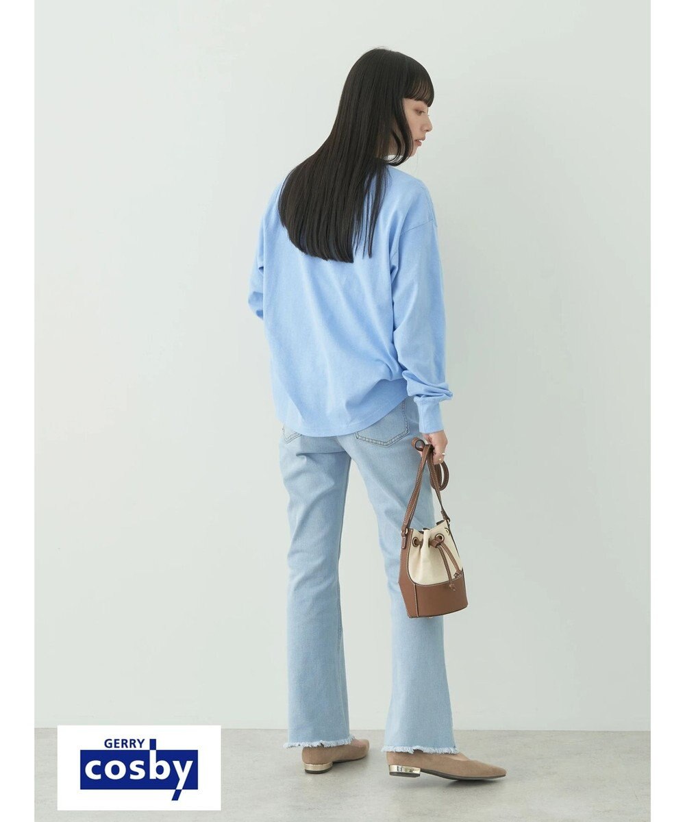 earth music&ecology Ｃｏｓｂｙ×ｅａｒｔｈ　ベアープリントロングＴシャツ 