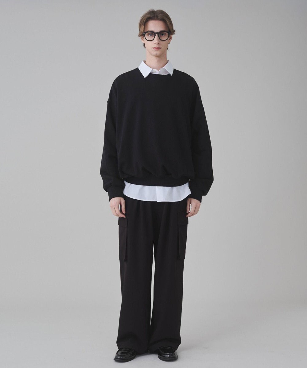 WEGO 【ユニセックス着用ITEM】バルーンクロップドプルオーバー 