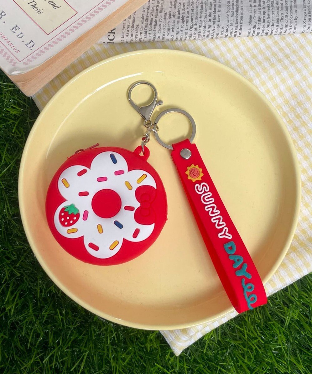 WEGO カラフルドーナツミニポーチ 