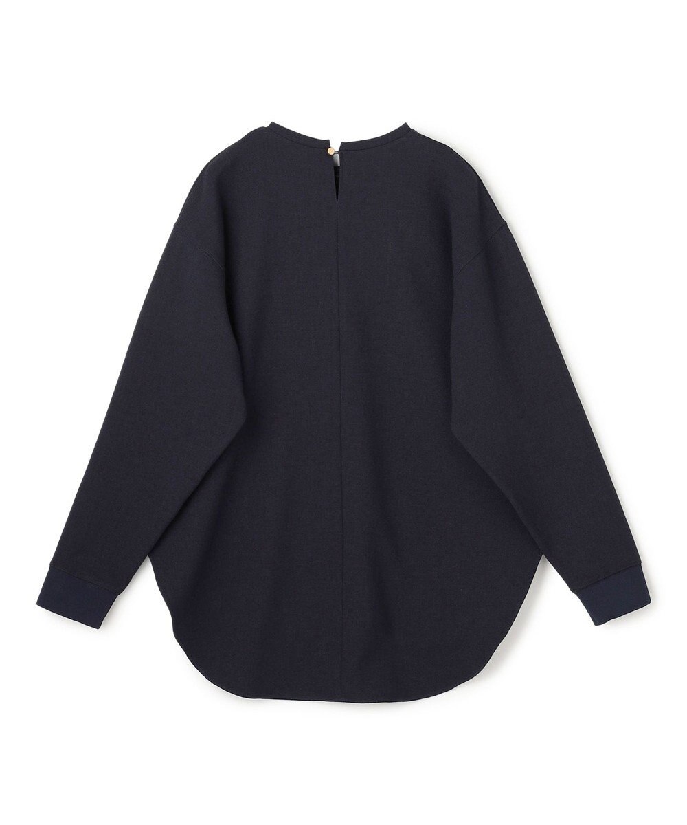 UNFILO ジョーゼット ラウンドテール プルオーバー 