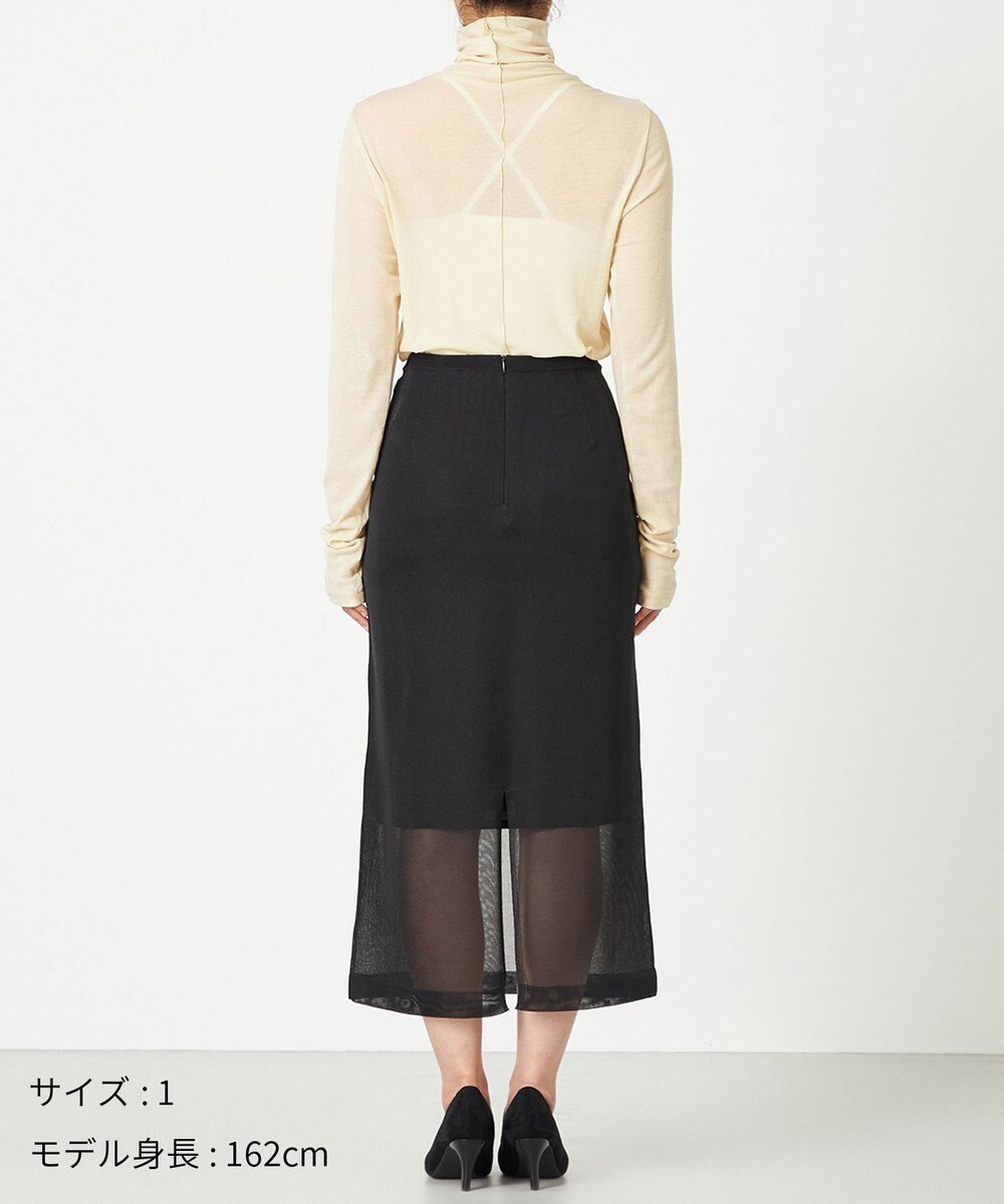 NAVE 【Nave・洗える】シアーニット スカート 