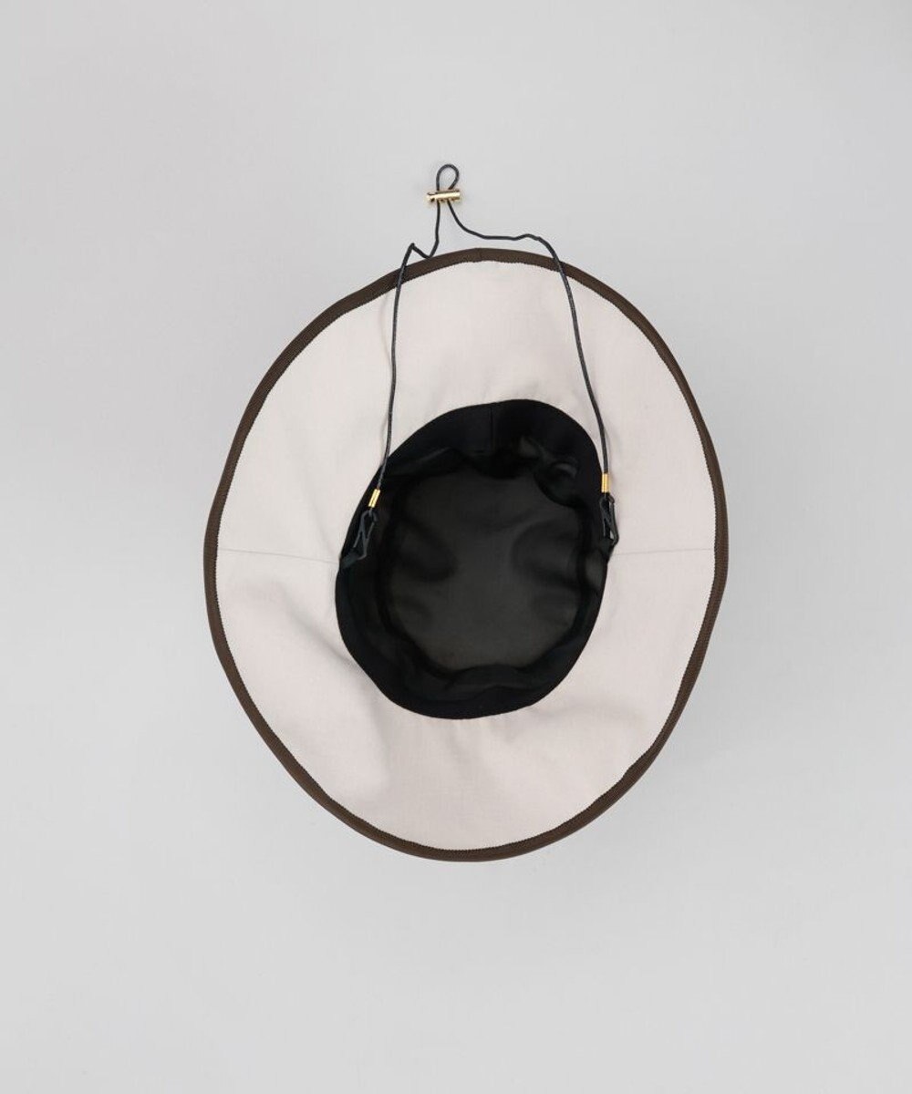 AURORA 【 Beaurance （ビューランス）】サマーシールド リボン中つばクロッシェハット 