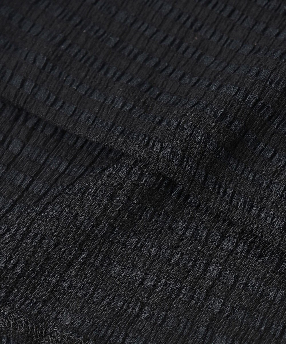 自由区 【洗える】シャーリングジャージー Tシャツ 