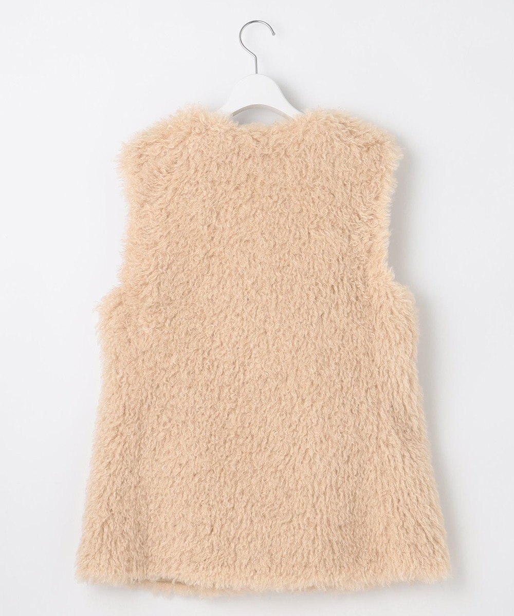 自由区 S 【カタログ掲載・Premium Collection】エコカシミヤファー ジレ 