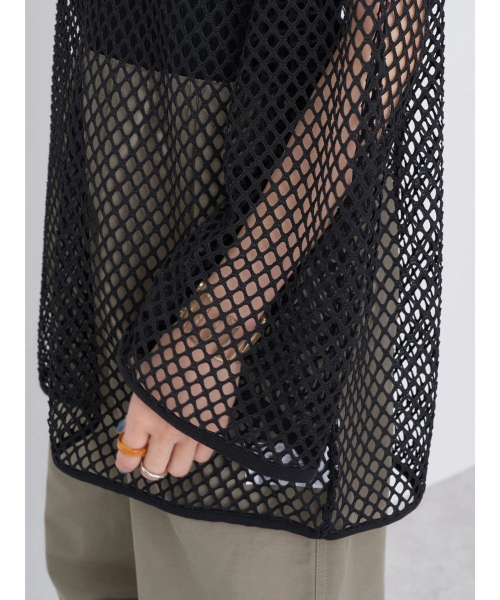 earth music&ecology メッシュチュニック 