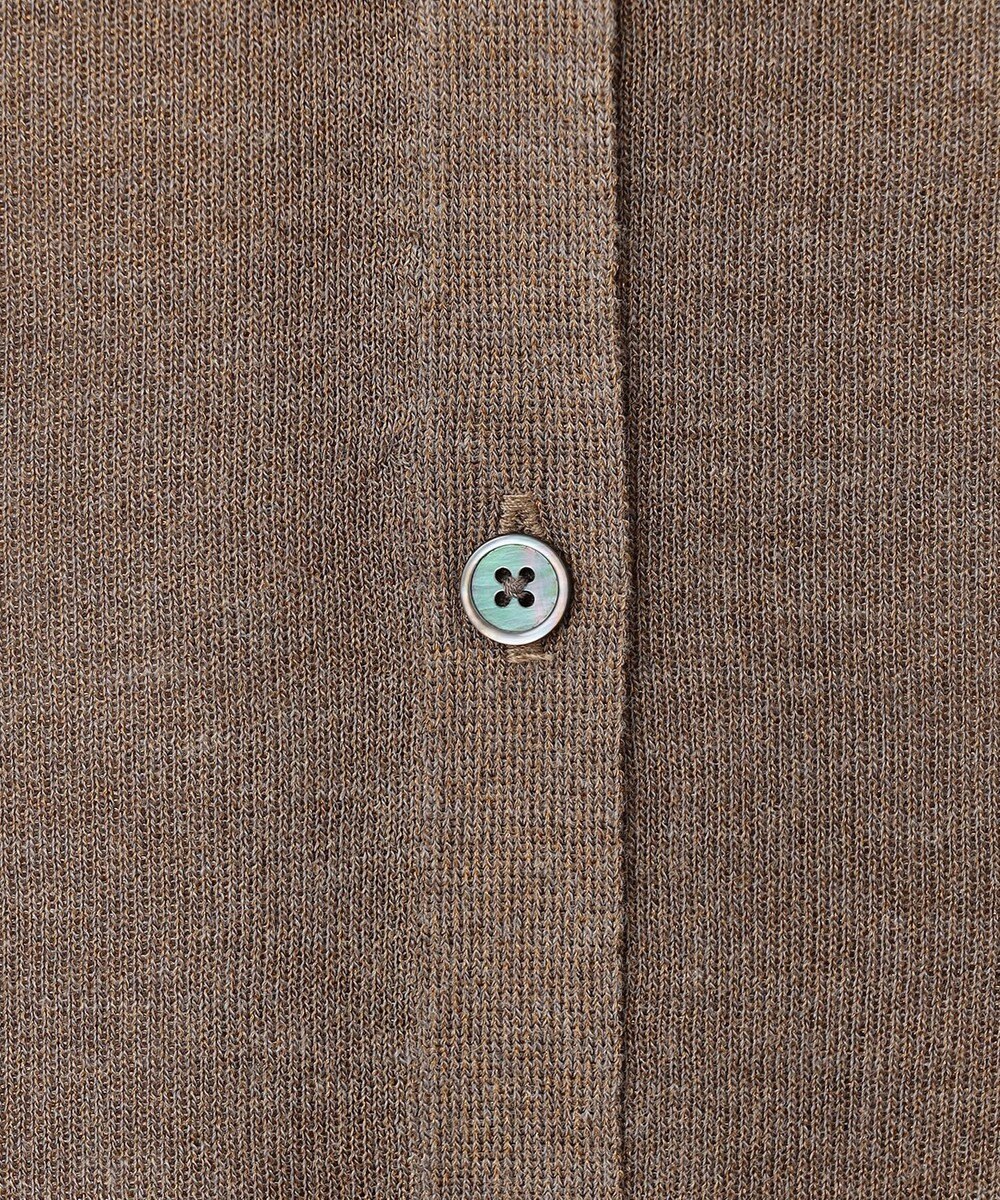 23区 【洗える】シャイニーシアー ニット ロングカーディガン 