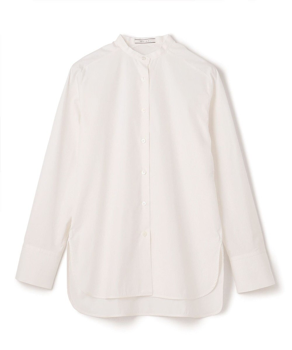BEIGE， ALBERT / バンドカラーシャツ 