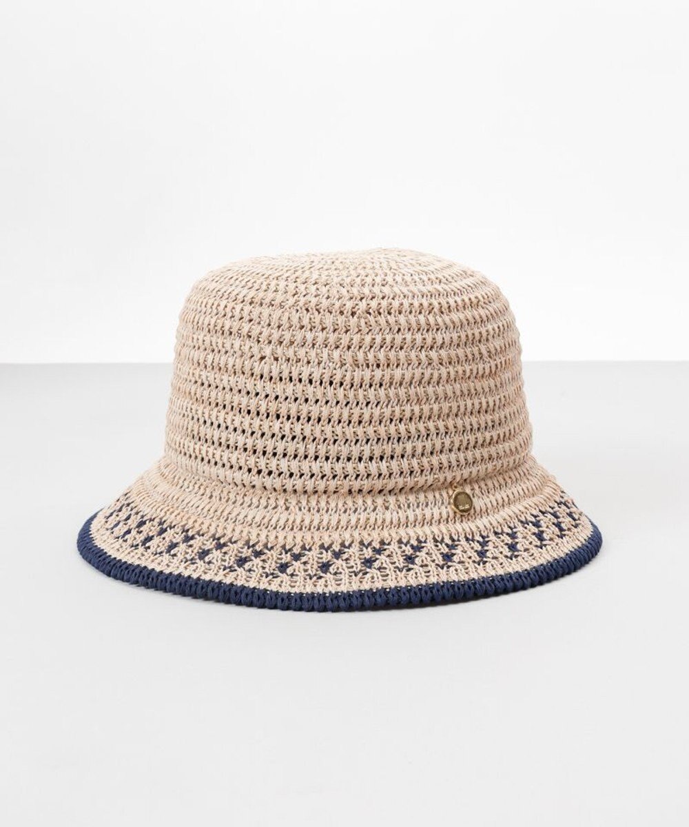 AURORA 【 LANVIN en Bleu （ランバン オン ブルー）】手編み風サーモダウンハット 