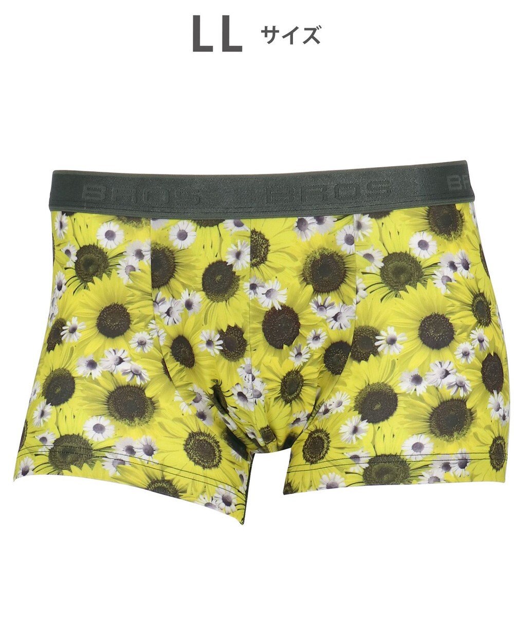 WACOAL MEN ボクサーパンツ 【ハナコトバパンツ】 フロント快適設計 肌あたり軽減設計 誕生日 記念日 前閉じ 下着 メンズ GT3221 /ブロス バイ ワコールメン 