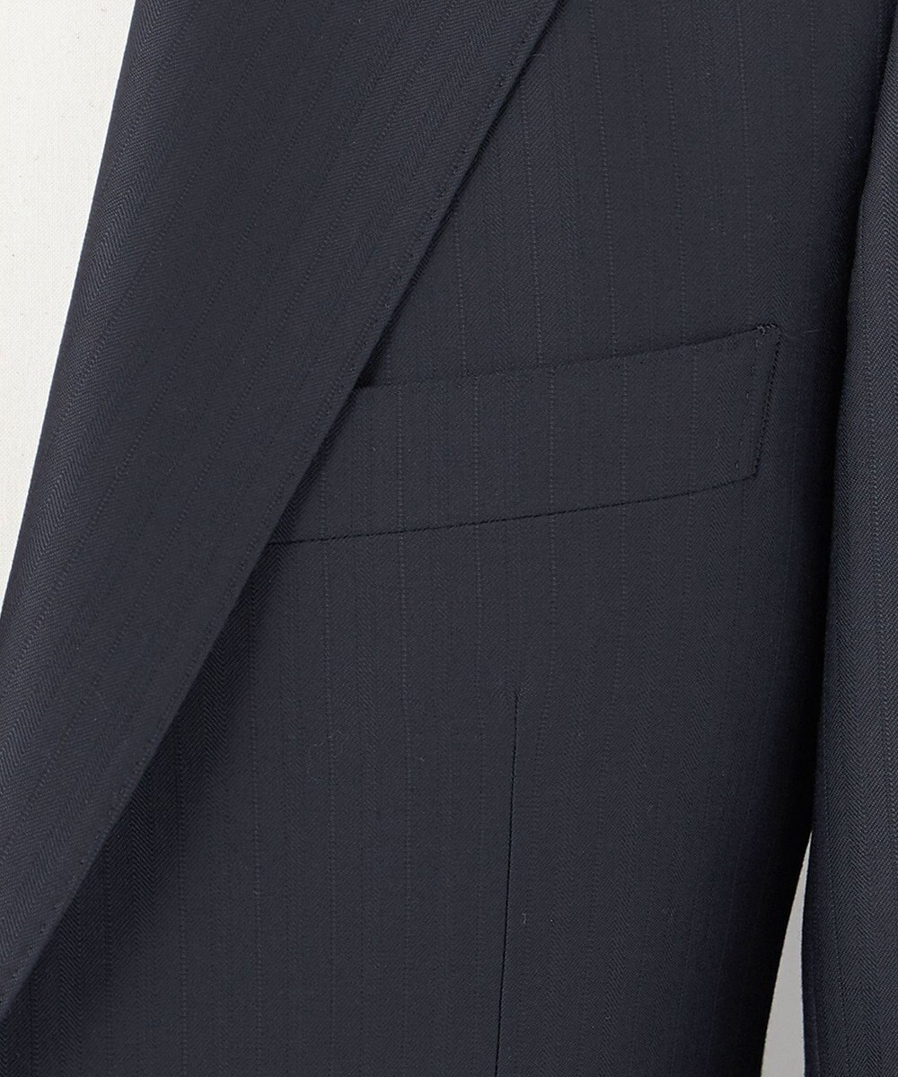 GOTAIRIKU 希少/五大陸限定【御幸毛織】コンパクトヤーン×SUPER120'sWOOL　グレー（ペーパープレス加工） 