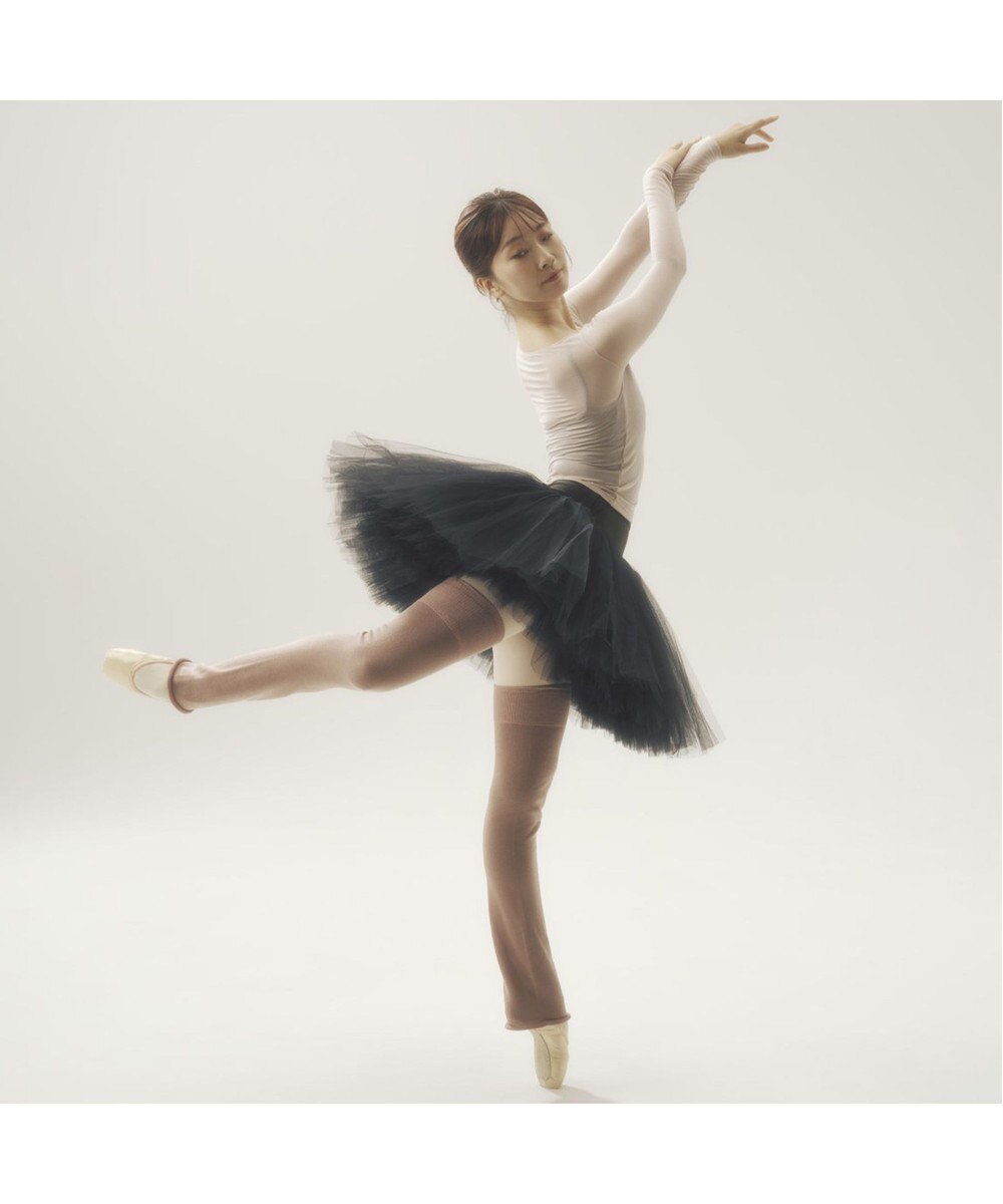 Chacott ボートネックトップ (サーモギア(R)糸使用） 