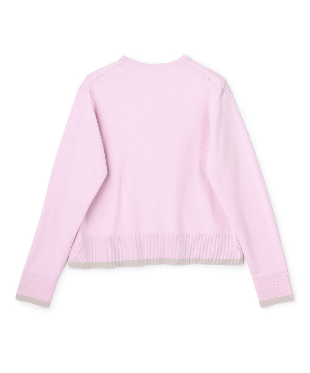 UNFILO マイビューティニット バイカラー カーディガン 