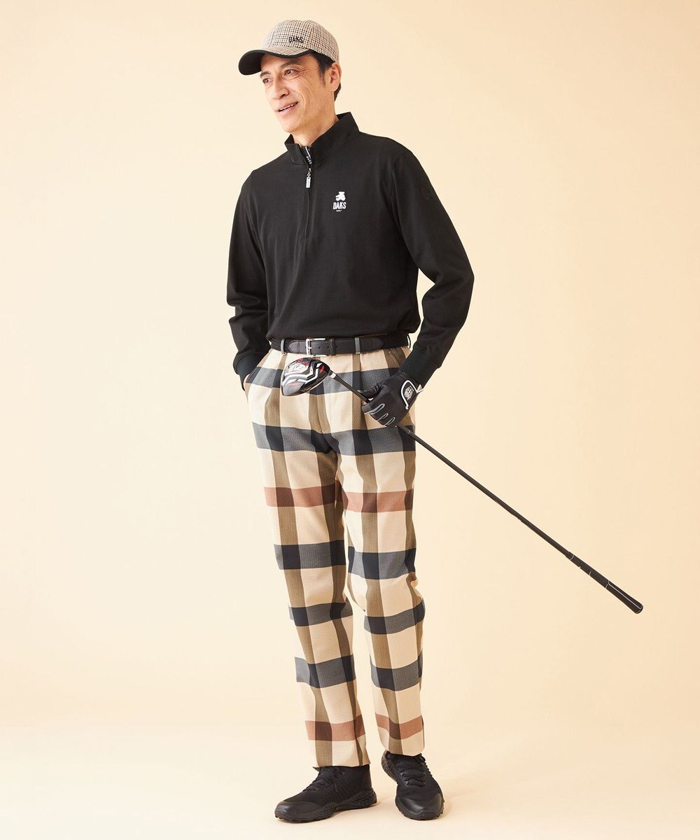 MEN / DAKSハウスチェック】ミニハウスチェック キャップ / DAKS GOLF