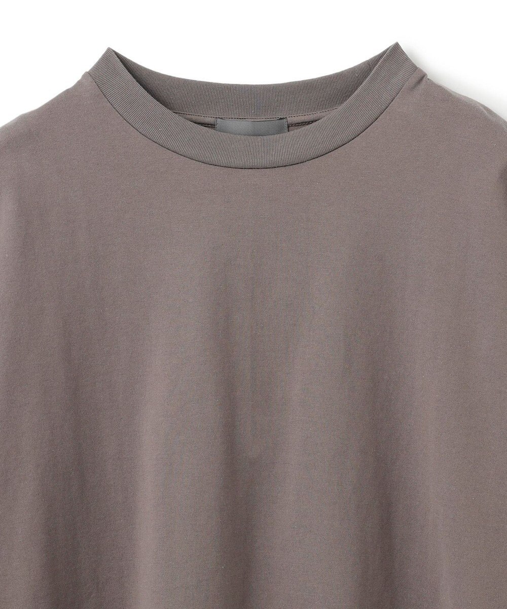 uncrave 【佐藤晴美さん着用・洗濯機洗い可】プレーンストレッチ ビッグTシャツ 