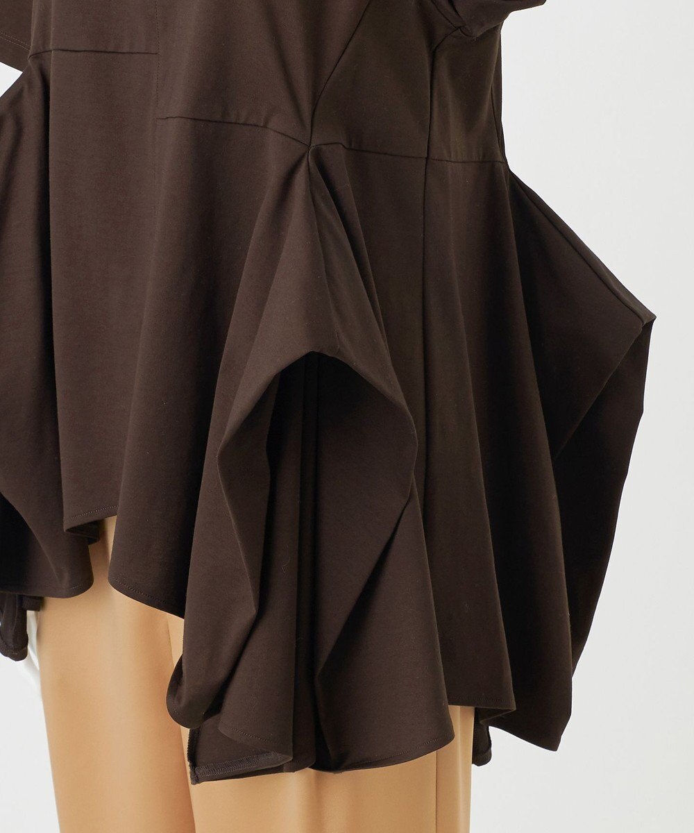 23区 L 【R(アール)】プレミアムコットンジャージー フォルムデザイン カットソー 