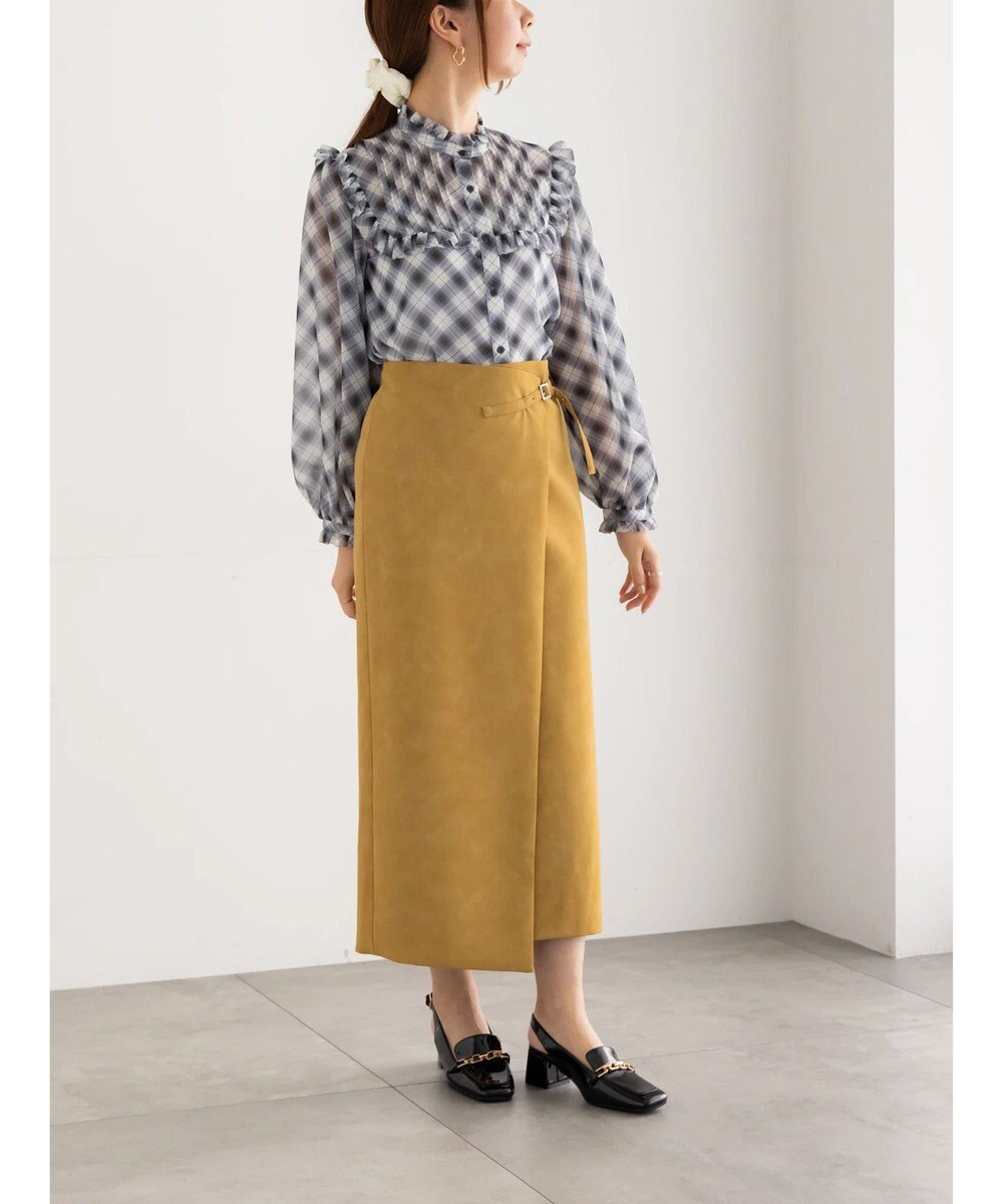 Te chichi エコスエードベルテッドスカート《2025Autumn catalog vol.2 item》 