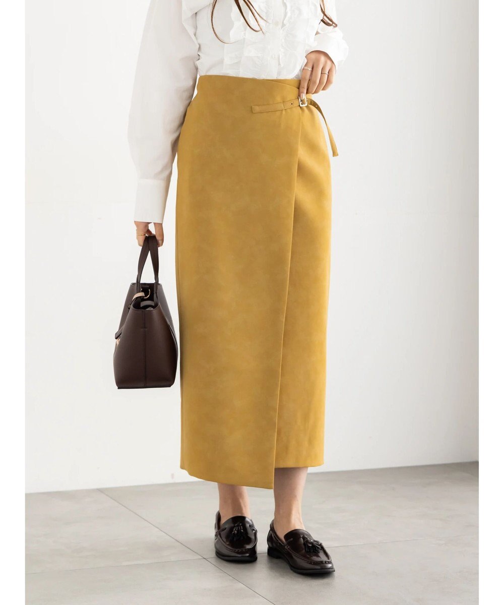 Te chichi エコスエードベルテッドスカート《2025Autumn catalog vol.2 item》 