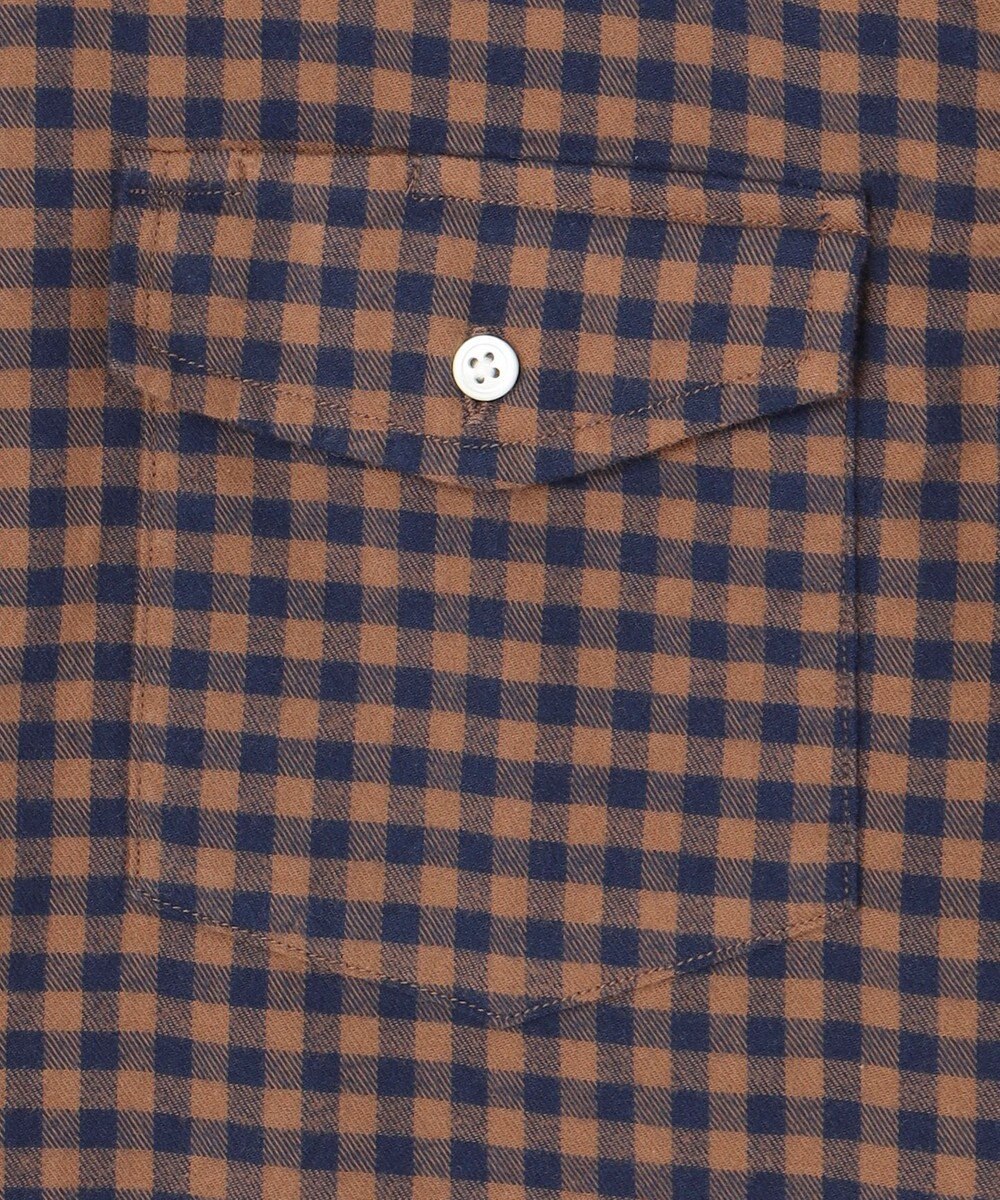 J.PRESS MEN 【WEB・一部店舗限定】フランネルギンガムチェックシャツ / B.D. 