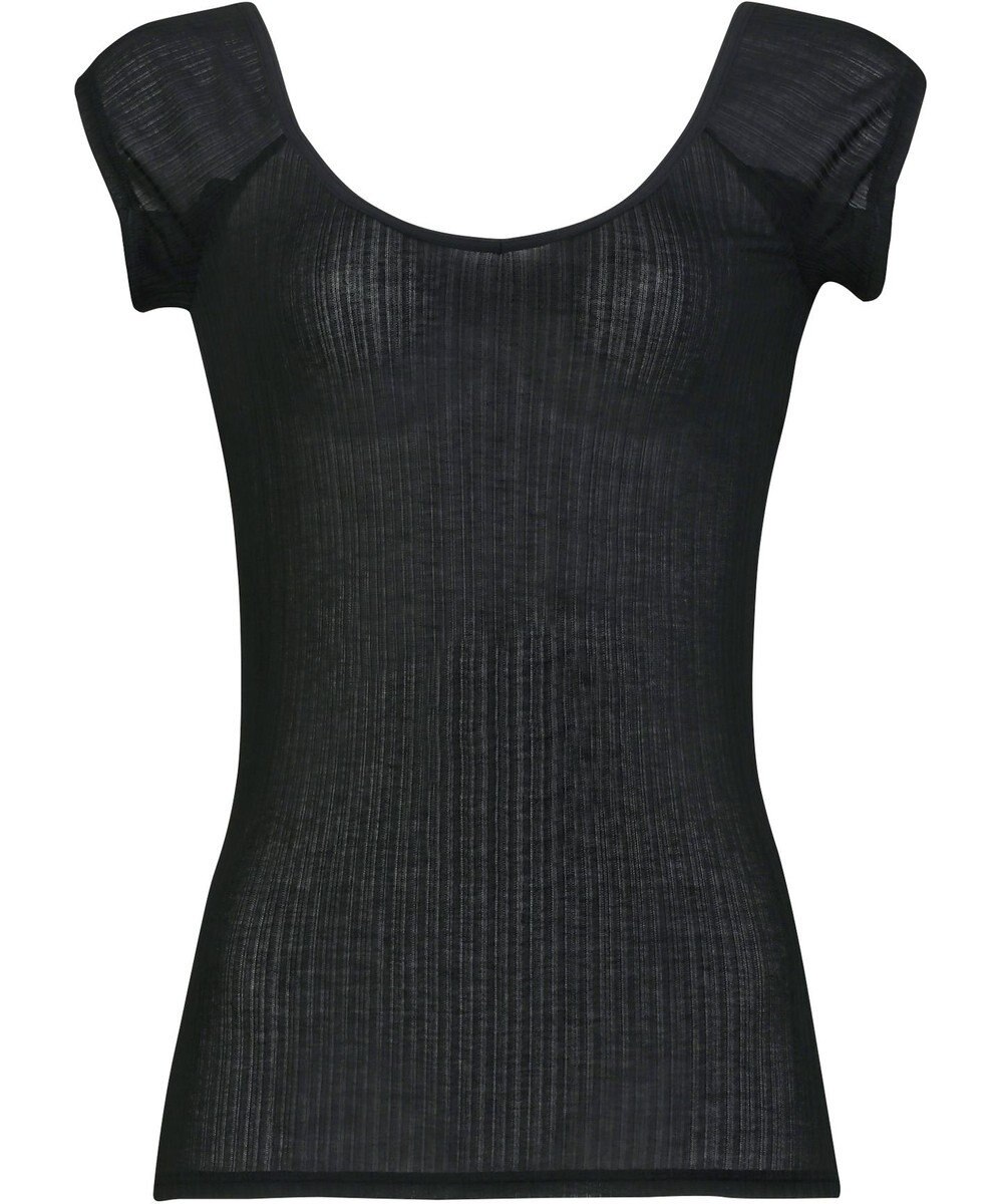 WACOAL インナー 薄くて軽い 綿混リブ素材 抗菌防臭 吸汗速乾性 通気性 夏 半袖 レディース CLC792 /ワコール 