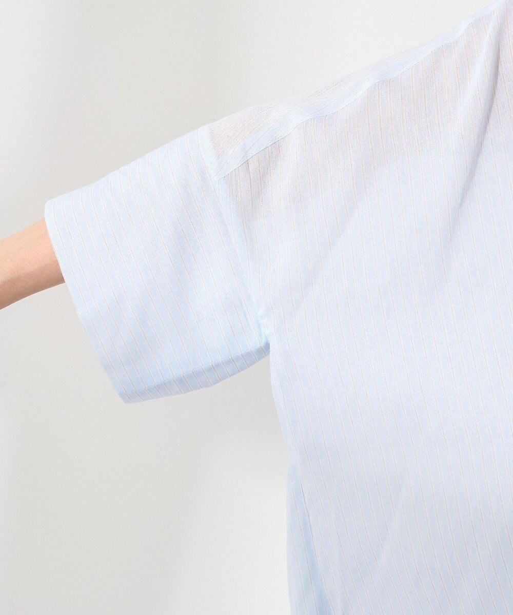 AMERICAN HOLIC 【接触冷感】Ｖネックシアー半袖ＢＩＧシャツ 