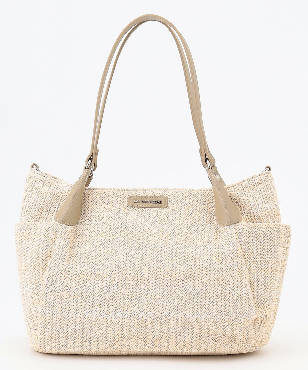 LA BAGAGERIE つまみハンドル　サマー2wayトートバッグ 