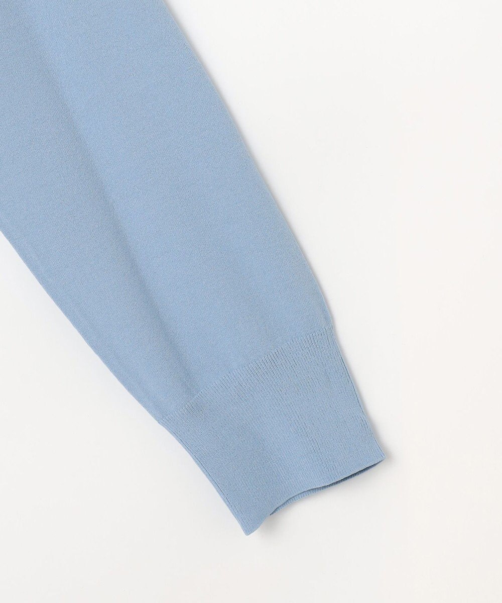 J.PRESS LADIES Rayon Elite Stretch クルーネック カーディガン 