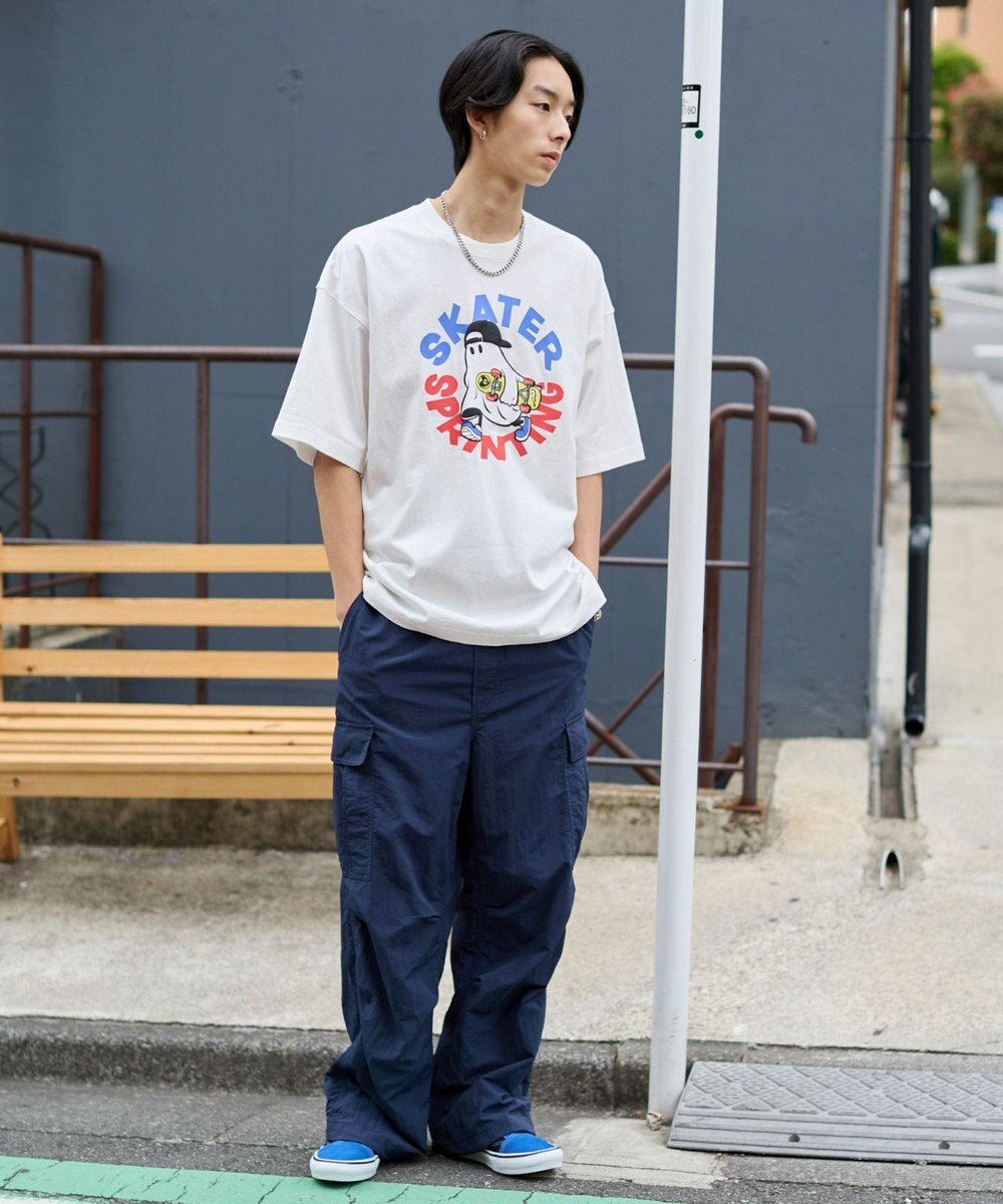 WEGO 【ユニセックス着用ITEM】アクセ付きグラフィックT（SS） 