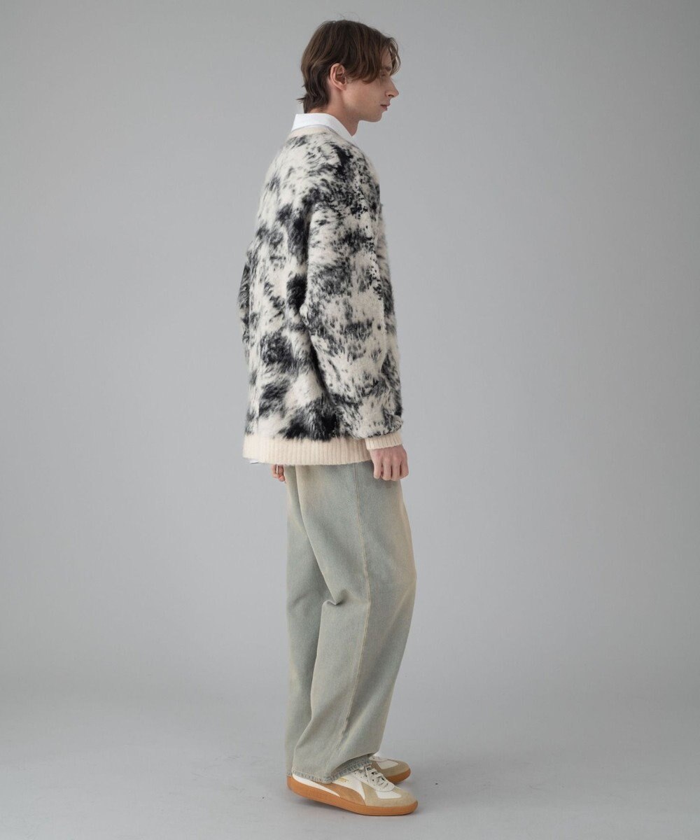 WEGO 【ユニセックス着用ITEM/MLサイズ展開】ファジーパターンプルオーバー 