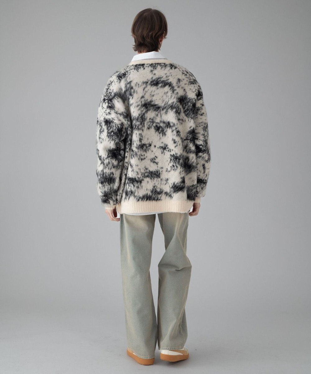 WEGO 【ユニセックス着用ITEM/MLサイズ展開】ファジーパターンプルオーバー 