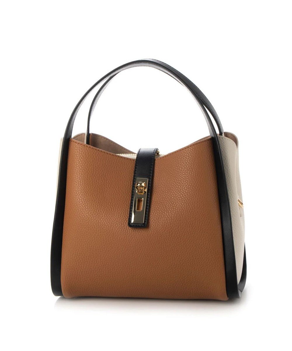 UNBILLION cachecache 3レイヤーヒネリ金具2wayトート 