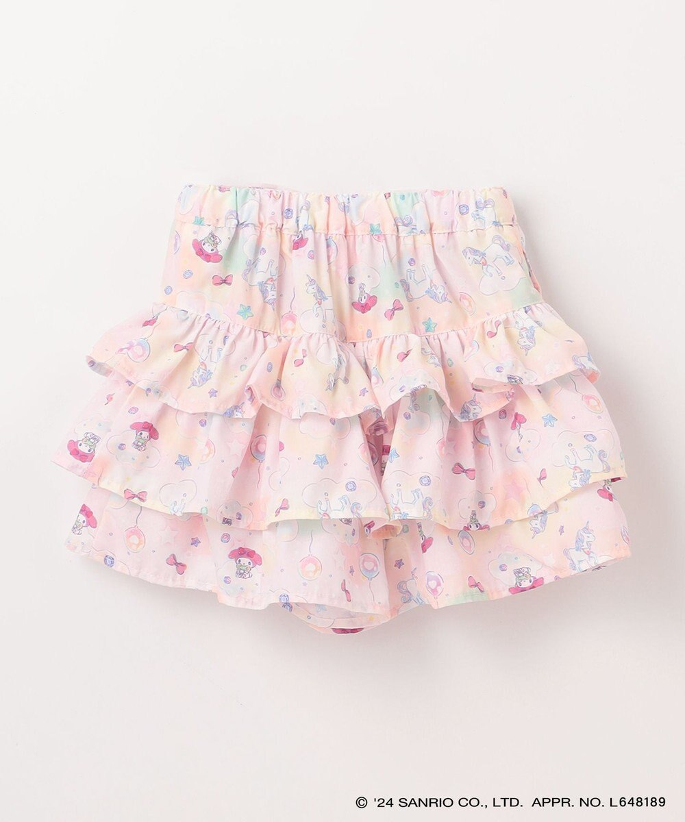 ANY KIDS 【サンリオキャラクターズ×any FAM】フリルショートパンツ 