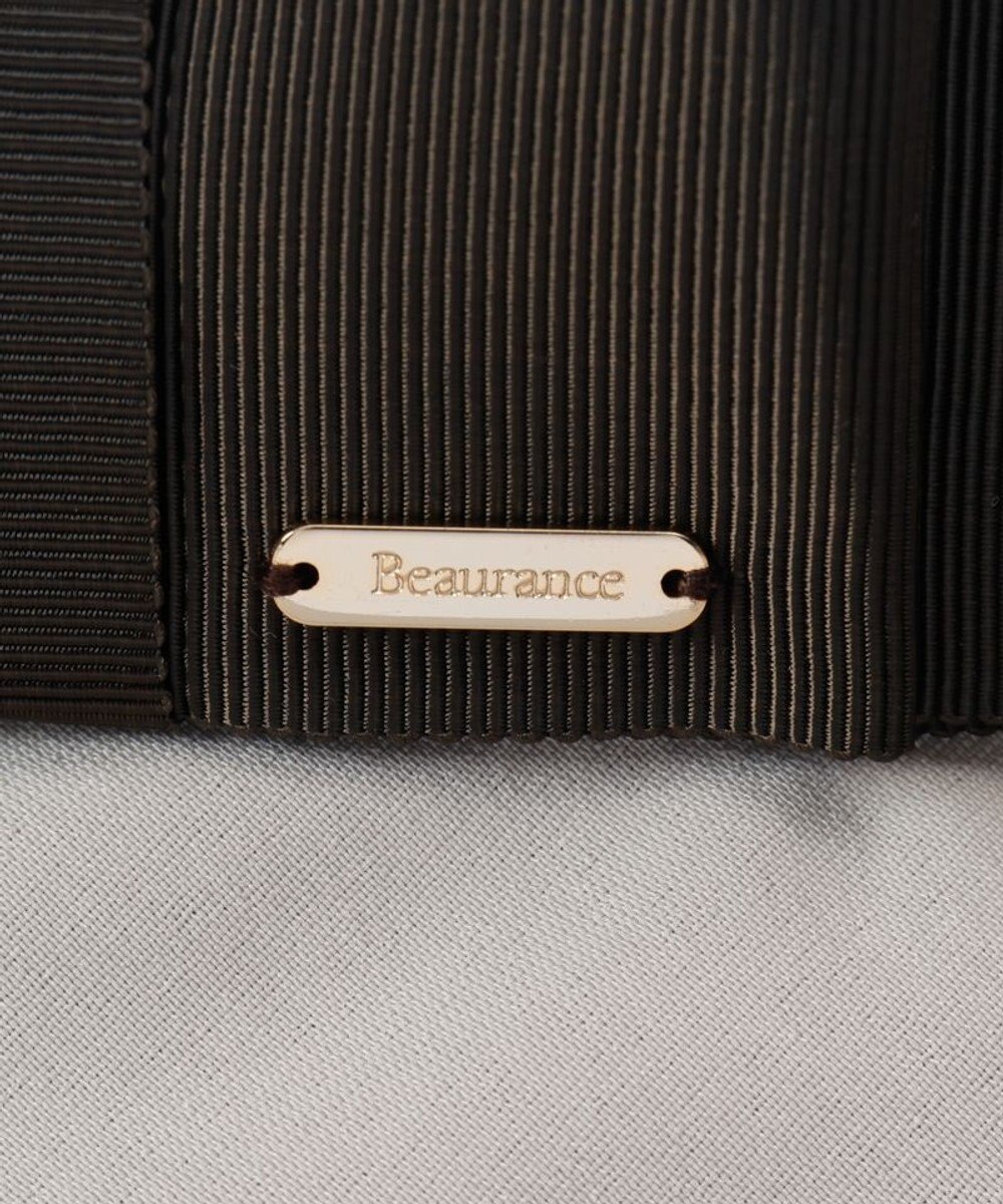 AURORA 【 Beaurance （ビューランス）】サマーシールド リボン中つばクロッシェハット 