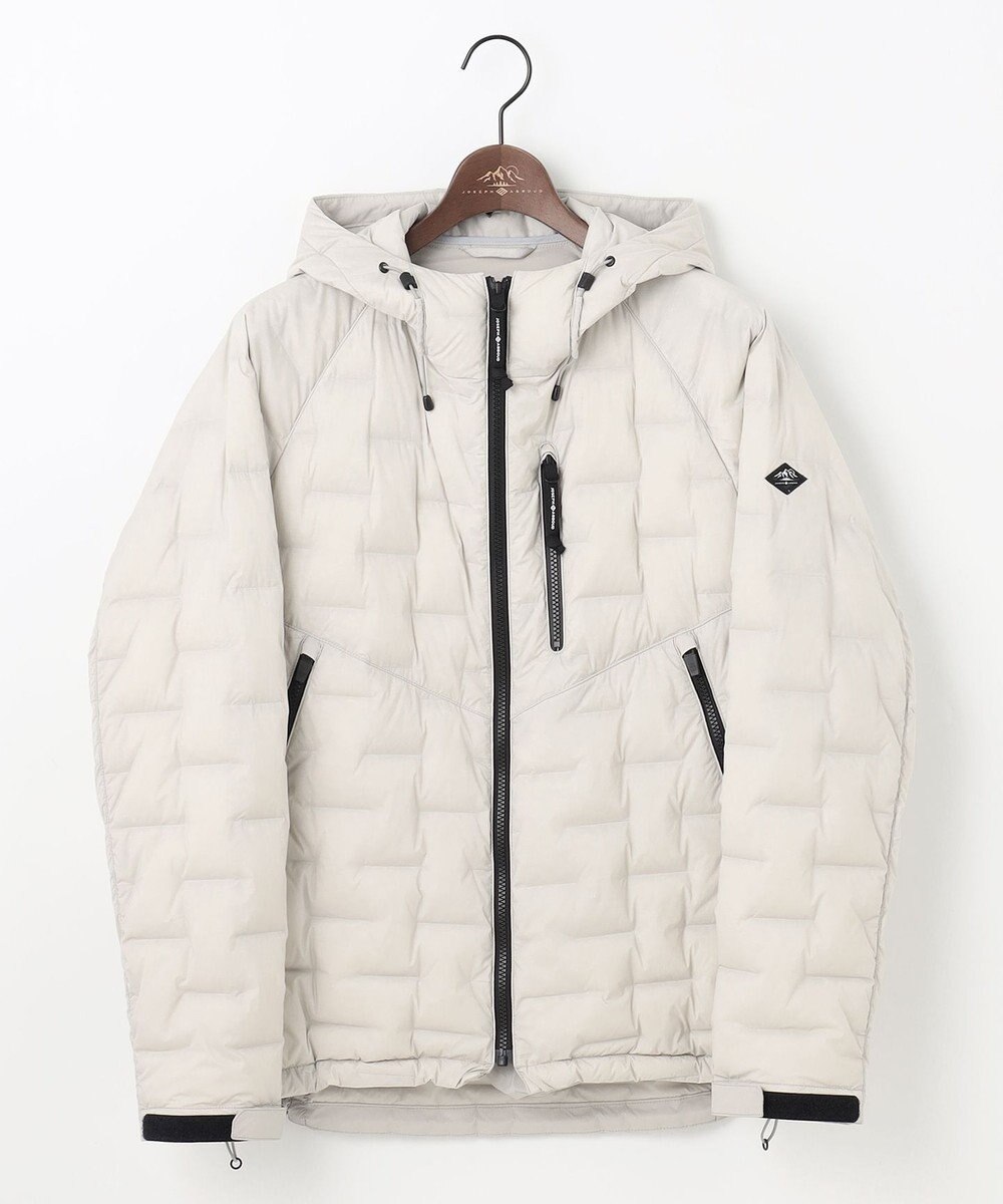 JOSEPH ABBOUD MOUNTAIN 【ストレッチ/撥水/軽量/パッカブル/ライナードッキング対応】2WAYストレッチ ダウン パーカー 