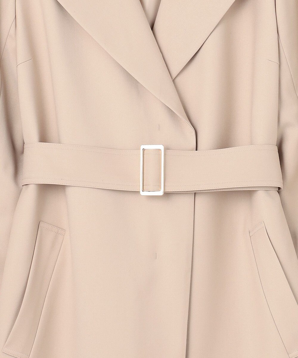 ANY SIS ノーカラーライトテロンチ コート 