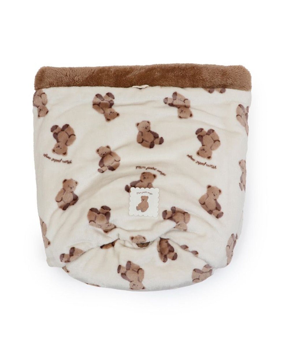 PET PARADISE ペットパラダイス くまちゃん 遠赤外線  寝袋  筒型 S（35×50cm) 