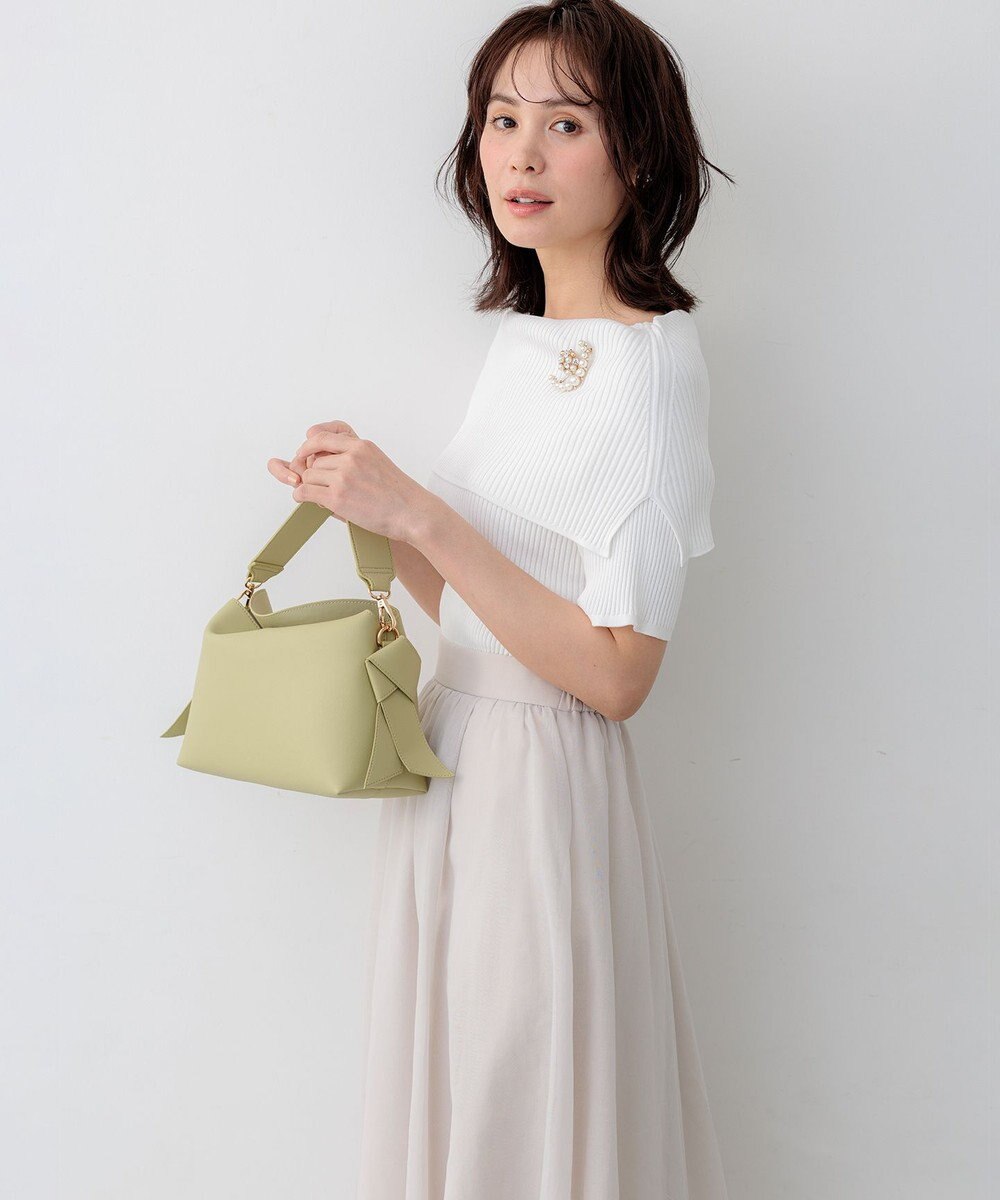 組曲 ブロードノット2WAYソフトショルダー バッグ 