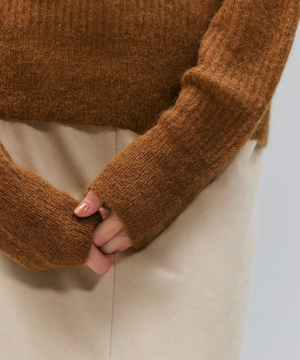 BEIGE， MARS / キッドモヘアインターシャニット 