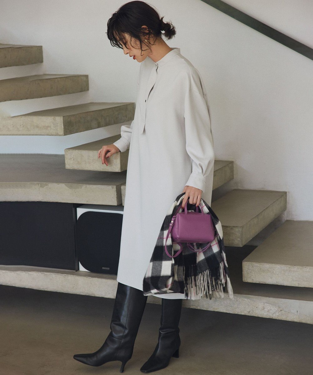 組曲 カシミヤブレンドウールストール 