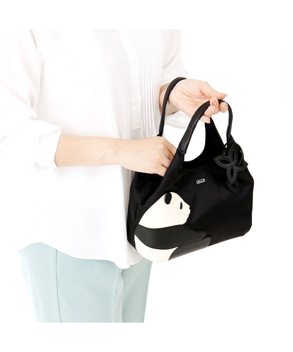 IBIZA アニマーダ　ナイロン　ハンドバッグ（パンダ） 