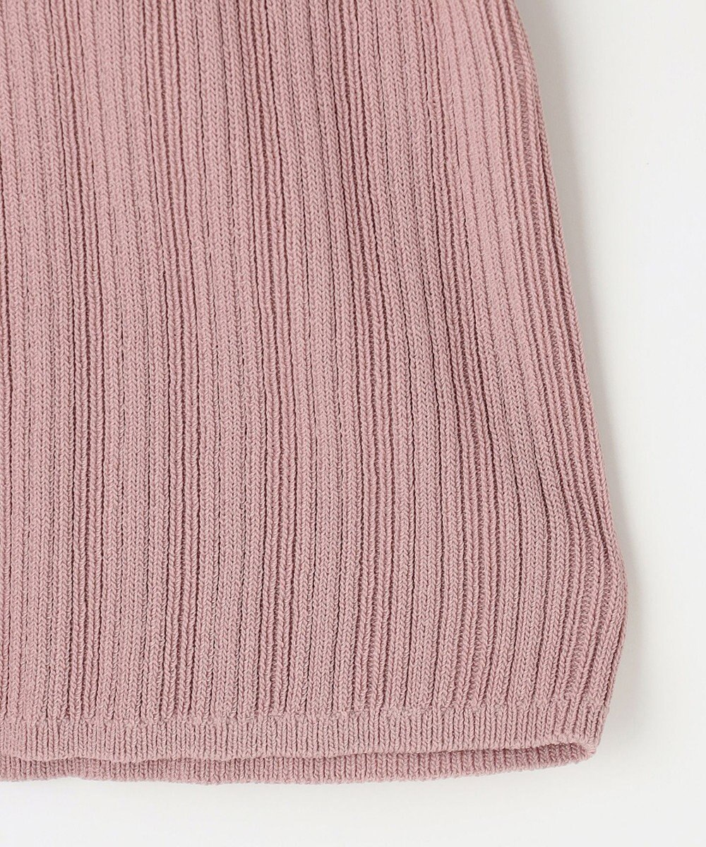 ANY SIS 【2WAY】リボン付き パフスリーブリブ ニット 