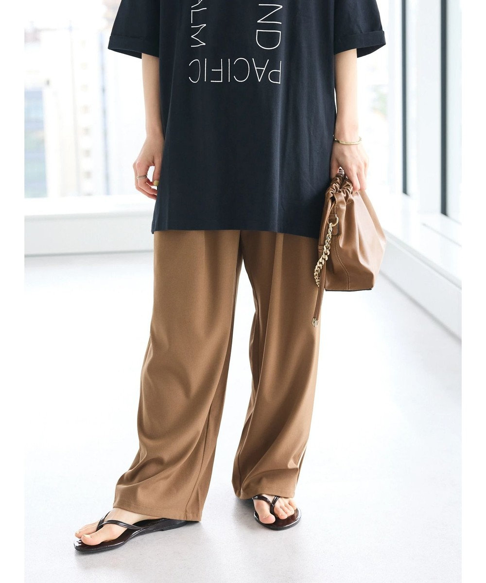 CRAFT STANDARD BOUTIQUE サイド配色パイピングパンツ 