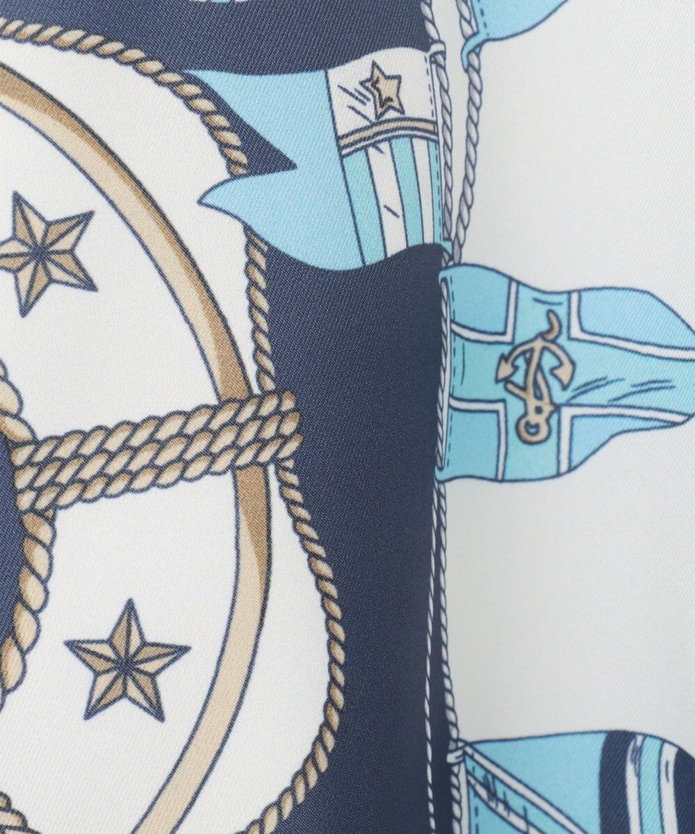 GRACE CONTINENTAL マリンスカーフコンビシャツ 