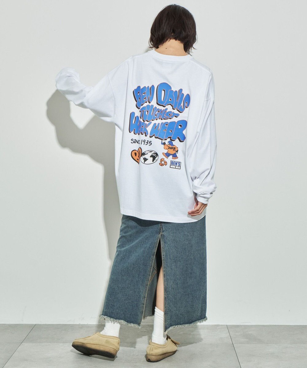 WEGO 【ユニセックス着用ITEM】別注ベンデイビスプランプロゴT（LS） 