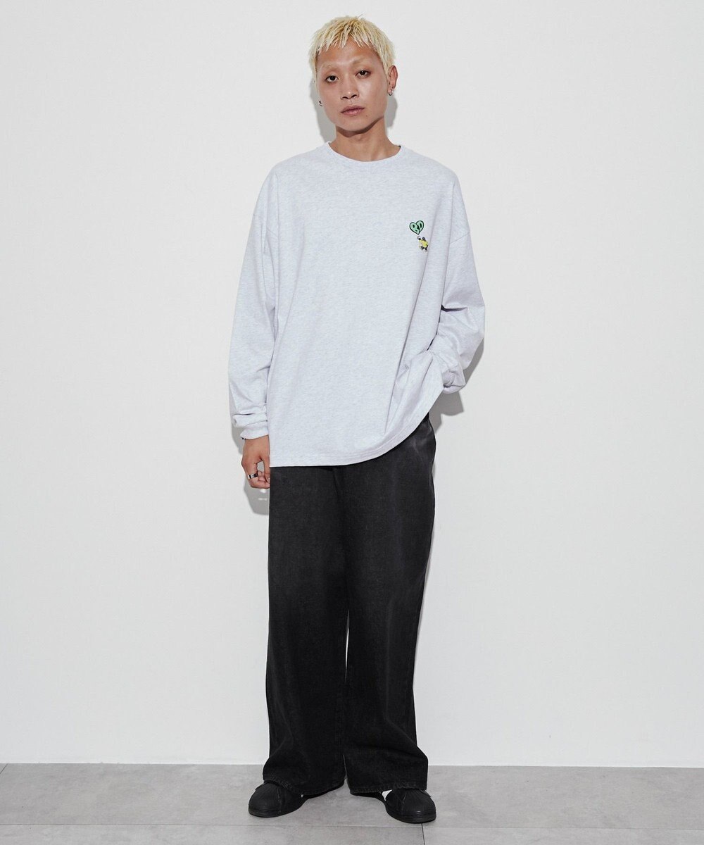 WEGO 【ユニセックス着用ITEM】別注ベンデイビスプランプロゴT（LS） 