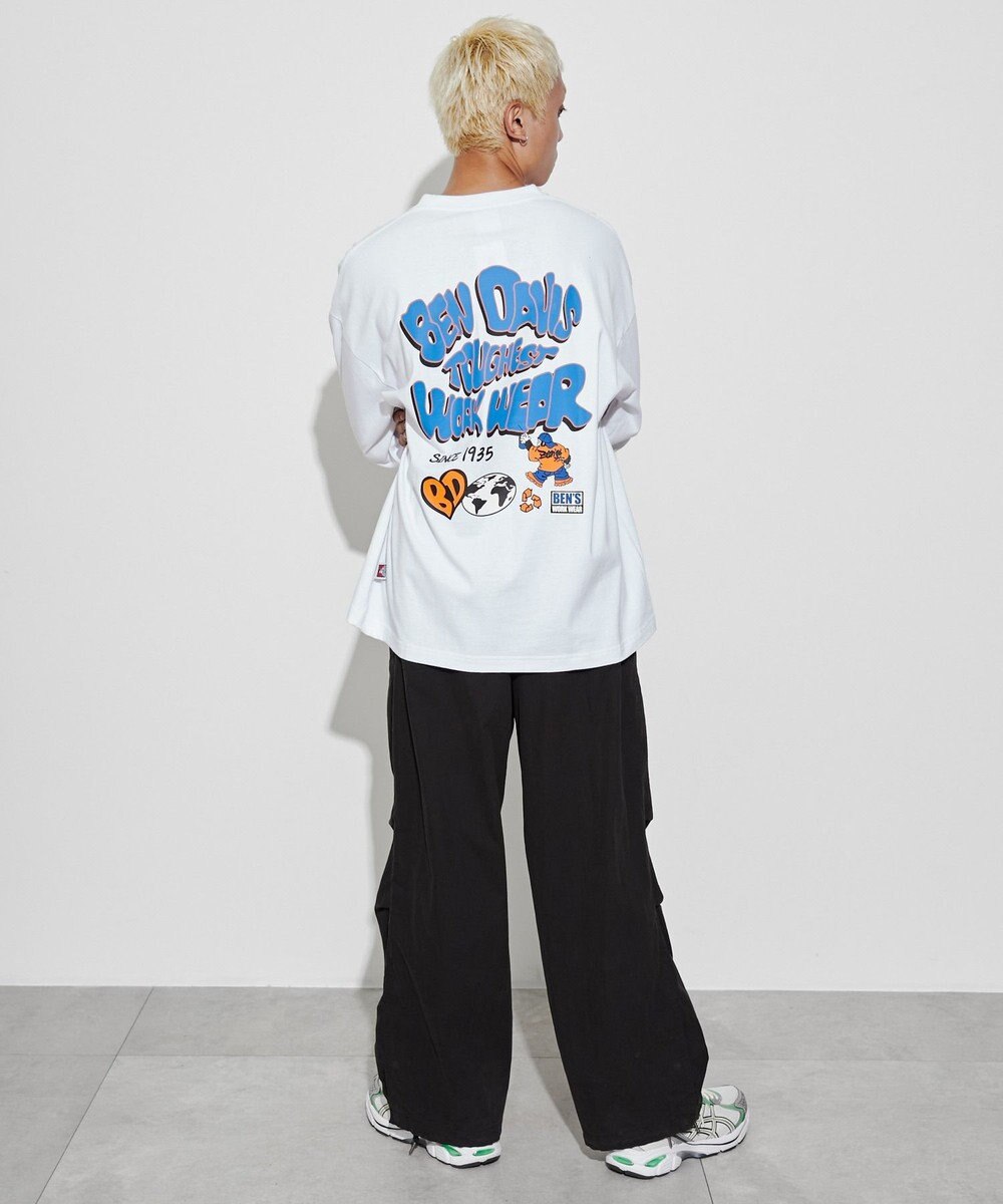 WEGO 【ユニセックス着用ITEM】別注ベンデイビスプランプロゴT（LS） 